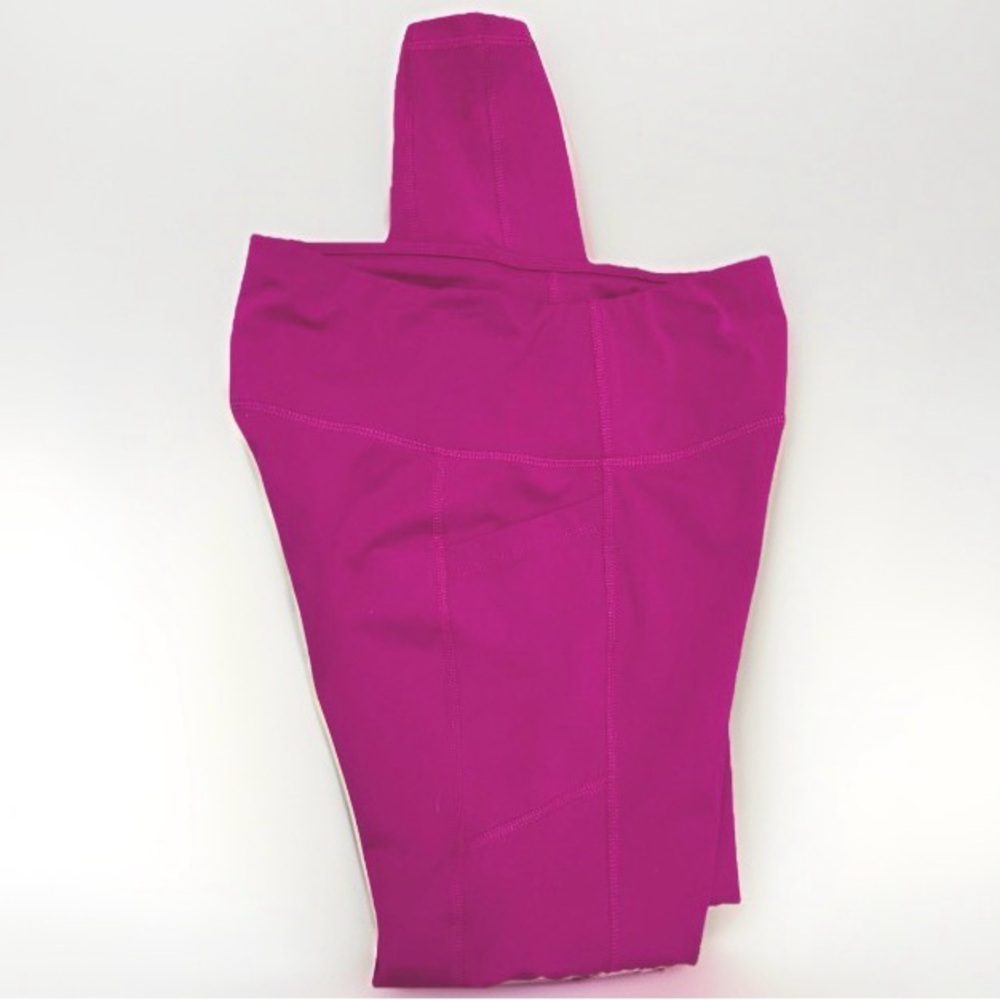 Avia Activewear Women’s Fuchsia Leggings Size Small Side Pockets - Picture 3 of 5